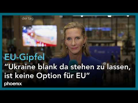EU-Gipfel in Brüssel: Einschätzungen von phoenix-Korrespondentin Claudia Davies | 18.12.25