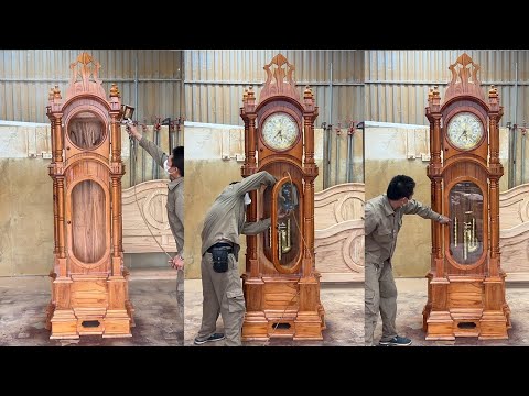 Wood Art and Passion: The Young Carpenter and The Masterpiece of The Neoclassical Four Pillar Clock