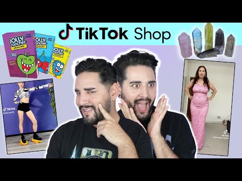We Bought Viral Products From TikTok Shop  💜🖤 The Welsh Twins