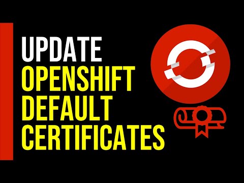 How to Update Default SSL Certificates in OpenShift – Step-by-Step Guide