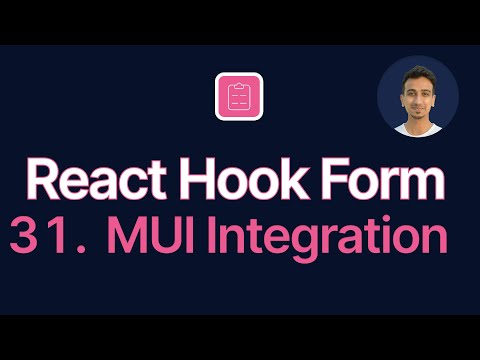 React Hook Form Tutorial - 31 - Material UI Integration