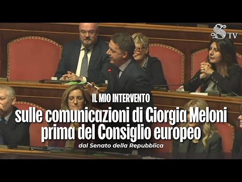 Il mio intervento sulle comunicazioni di Giorgia Meloni prima del Consiglio europeo | 17/12/2025
