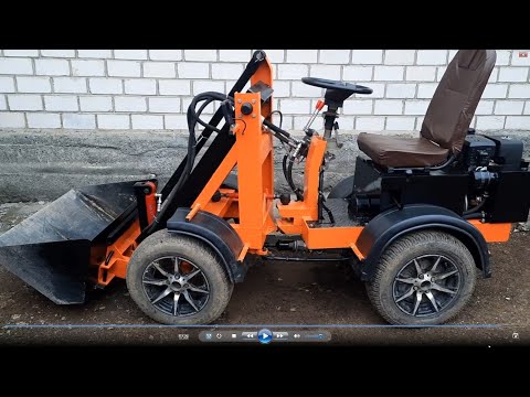 MINI LOADER with your own hands!!!