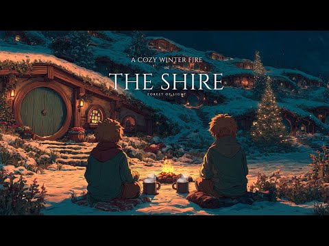 Medieval Music For Focus & Calm | A Cozy Winter Fire In The Shire