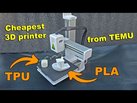 Cheapest 3D printer from Temu: EasyThreed K10