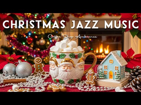 Christmas Jazz Music ☕ Coffee Shop Ambiance | Positive  Bossa Nova Instrumental for Relaxation