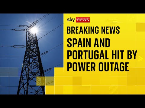 'Everything is in chaos' - huge power outages hit large parts of Spain and Portugal