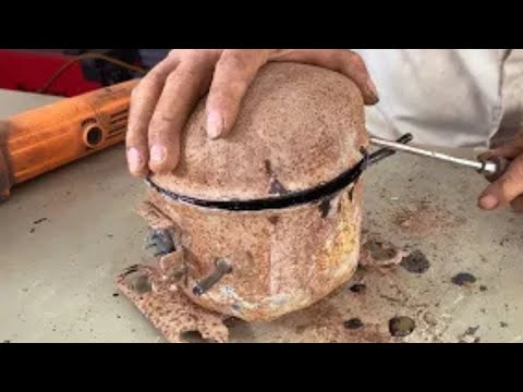 Restore Severely Refrigerator Compressor // Fridge Compressor Repair Secrets REVEALED in 5 Minutes