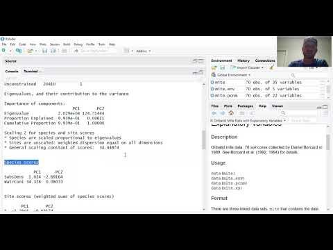 'vegan' Package Lecture