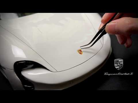 I made a Porsche Taycan with a 3D pen