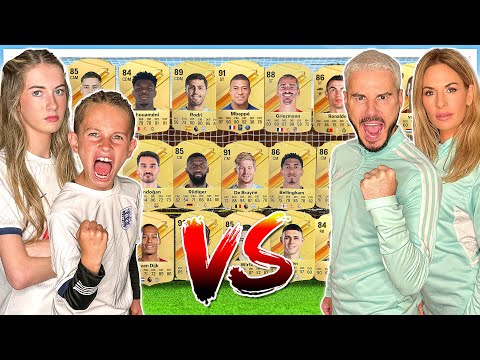 *NEW* FC24 CARD BATTLE!! KIDS VS PARENTS!! 🔥