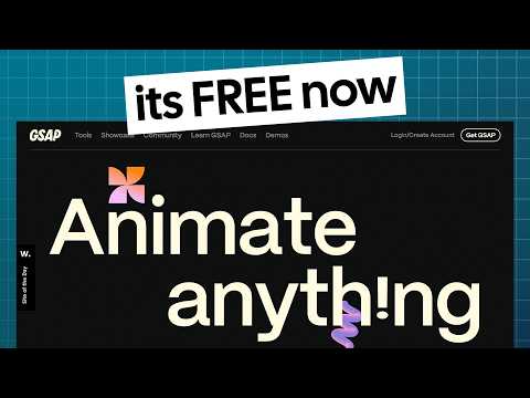 GSAP Is Now 100% FREE