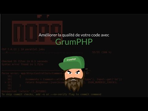 Tutoriel PHP : GrumPHP