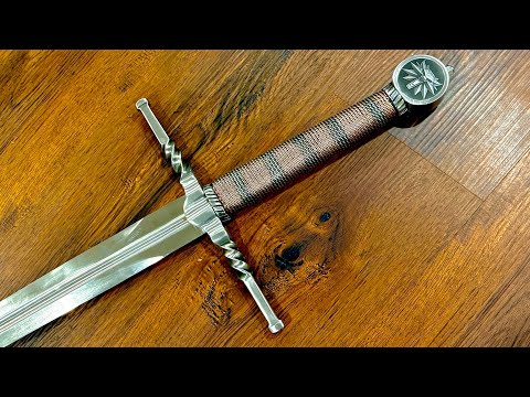 Forging Geralt’s Steel Sword from The Witcher FULL BUILD