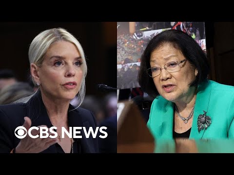 Watch: Hirono asks Bondi about Comey indictment and calls DOJ the "department of revenge"