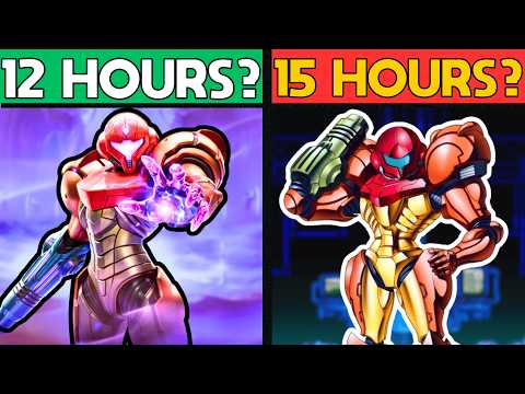 How Long It REALLY Takes to Beat Every Metroid Game