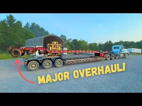 This Fontaine Lowboy Trailer nearly Broke in HALF!!! Can it be Fixed!??