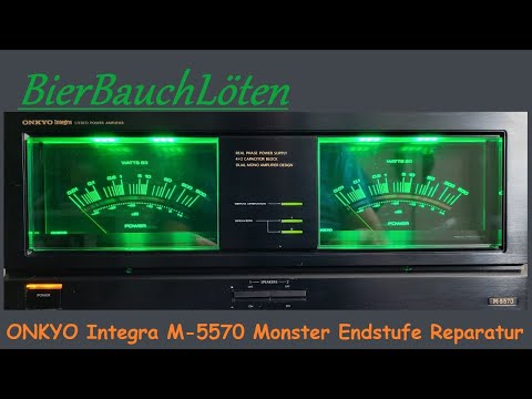 ONKYO Integra M-5570 Repair Monster Power Amplifier