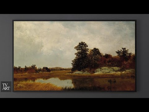 TV Art Slideshow | Landscape Paintings by John Frederick Kensett | HD Screensaver | 2 Hours
