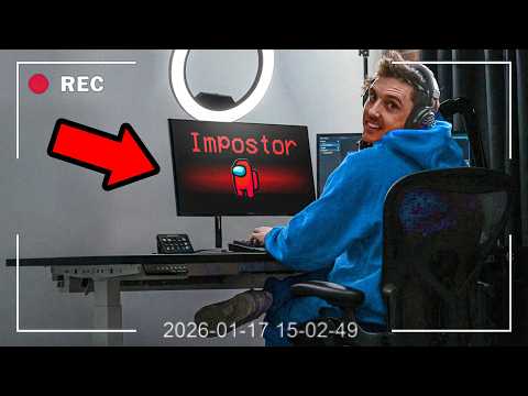 I Used a HIDDEN Camera to CHEAT in Among Us