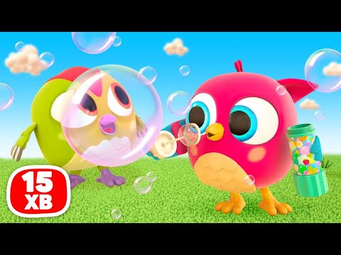 Хоп Хоп і Тук Тук грають з бульбашками! Мультсеріал для дітей