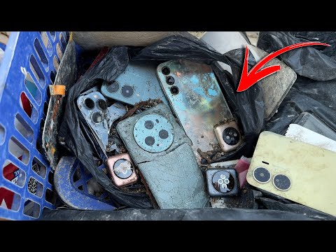 🤑Unbelievable, Found Many Modern Smartphones | Restoration Broken VIVO Y17s Phone