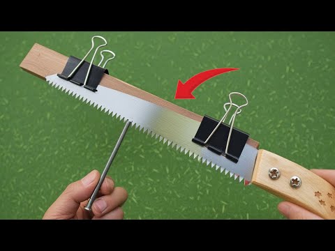 How to Sharpen a Saw Blade to Razor Sharpness – Fast, Simple, Effective!