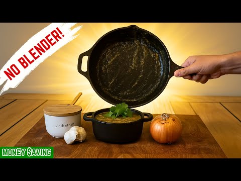 How I Made the BEST Salsa with Just 1 Pan and 2 Forks