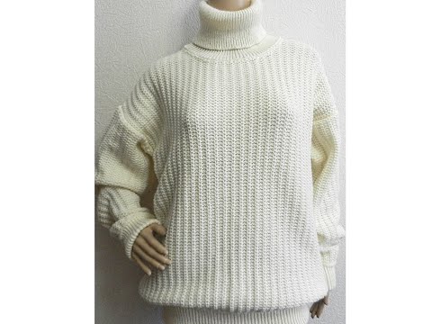 Almost pearl elastic on a single-bed machine. Press. Master class machine knitting