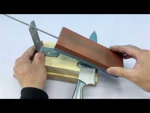 Easy Way To Sharpen A Knife Like A Razor Sharp In 1 Minute With This DIY Tool!