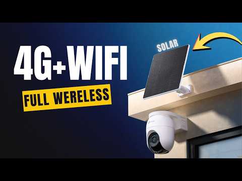 EZVIZ CB8 Lite 4G Kit Review – 4G + WiFi + Solar + 360° Is a Crazy Combo