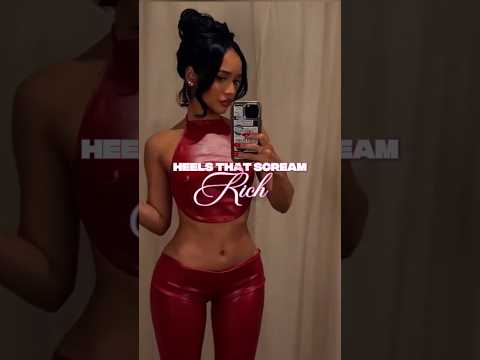 heels that scream rich & chic ♡ #selfimprovement #itgirl #fashion