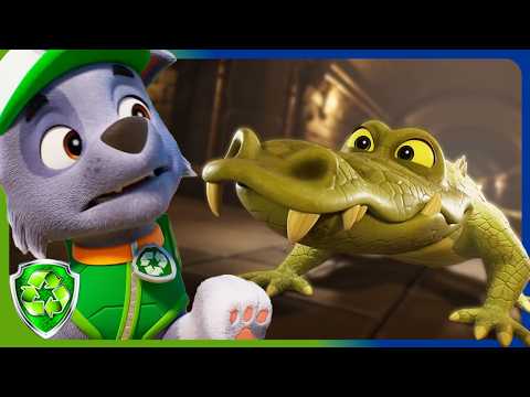 Magical Mishap with a Crocodile! | Rocky PAW Patrol | Rocky's Garage | Cartoons for Kids