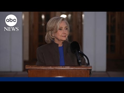 Hillary Clinton speaks after Epstein testimony