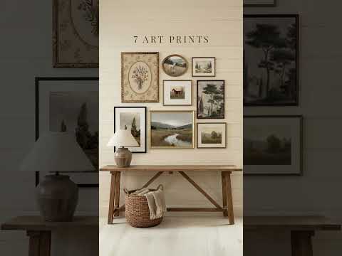 Vintage Gallery Wall Decor