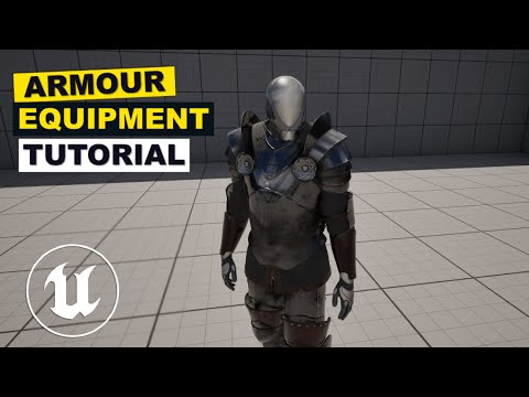 How To Add Armour Equipment To Your Character In Unreal Engine 5