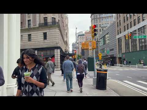 Walking NYC Broadway from Empire State Building to Union Square | September 2023