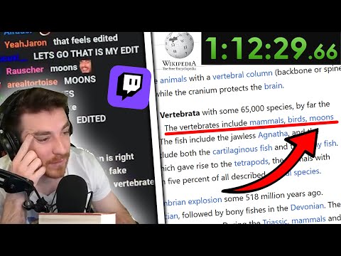 DougDoug Clicks Through All Of Wikipedia