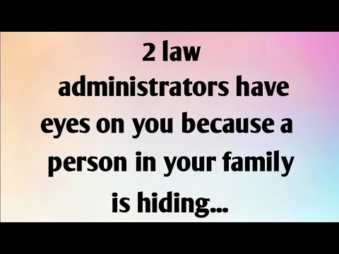 2 LAW ADMINISTRATORS HAVE...