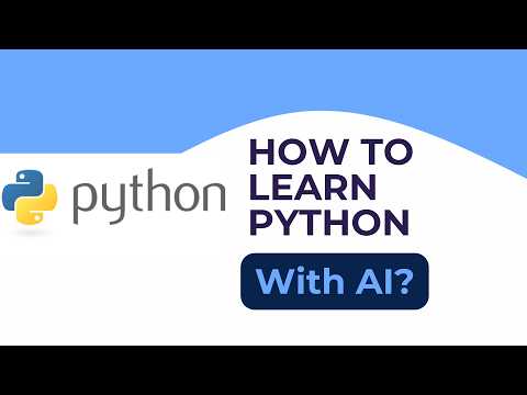 How to use AI to Learn Python #aiprompting