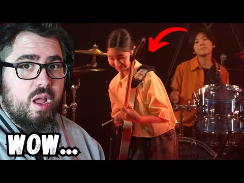 Yoyoka 'BURN' with INSANE 10-Year-Old Guitarist & Bassist!