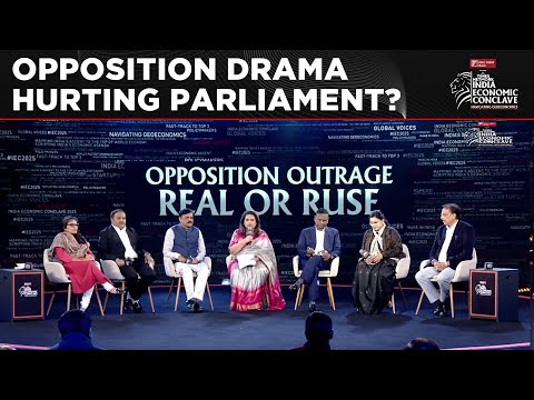 Navika Kumar Leads Fiery Debate On ‘Opposition Outrage: Real Or Ruse?’| India Economic Conclave 2025