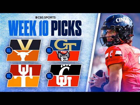 Picks for EVERY Top 25 game in College Football [Full Week 10 Predictions]