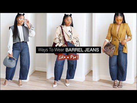 How to Style BARREL JEANS: 6 Chic Outfit Ideas!