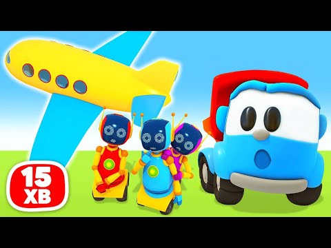 Мультики про машинки для дітей. Вантажівочка Льова та іграшкові вантажівки. Мультик українською