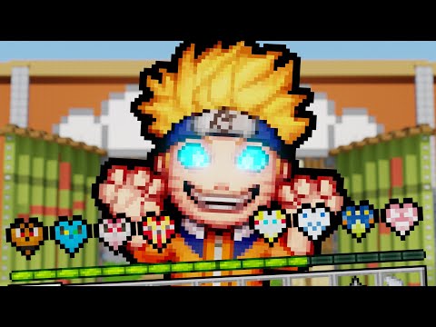 Minecraft but Naruto Custom Hearts