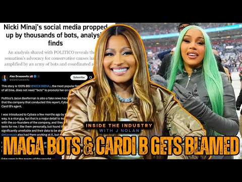 Nicki Minaj MAGA Bots Exposed by New Study & Cardi B Gets Blamed for That Too