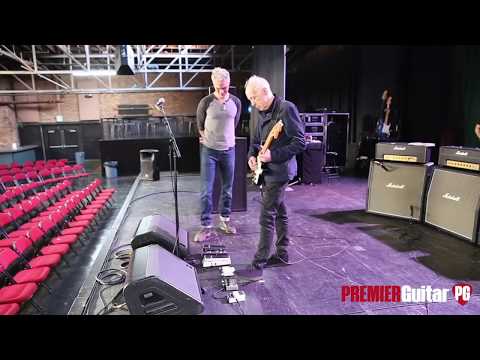 Robin Trower and his Pedalboard