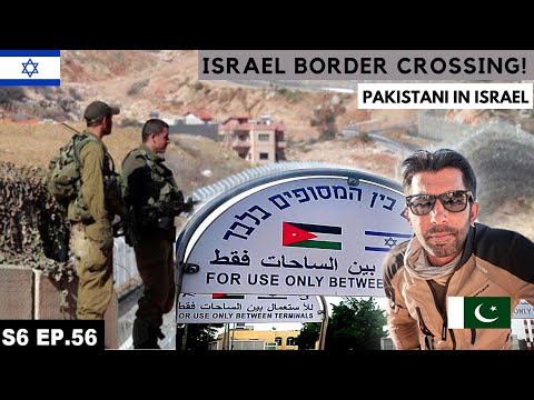 CROSSING INTO ISRAEL ON MOTORCYCLE S06 EP.56 | MIDDLE EAST MOTORCYCLE