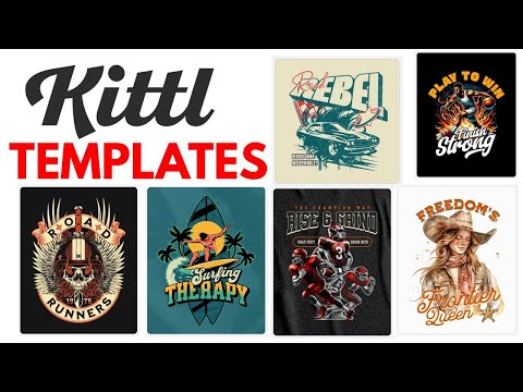 Kittl: 3 Tips For Using TEMPLATES For Absolute Beginners